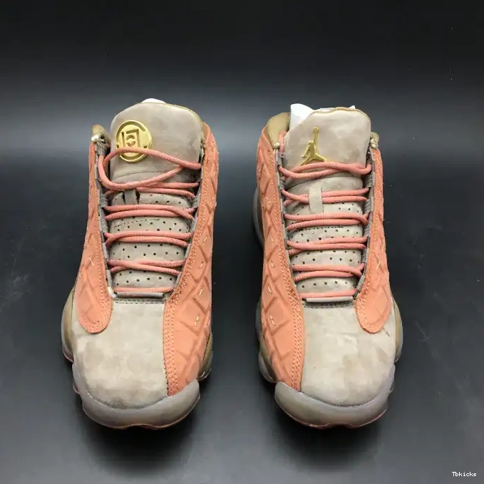 Cheap TBK Canteen-Terra Low 13 Jordan CLOT Stone AT3102-200 Air Blush x Sepia 0615
